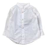 Ronnie Kay Camicie tinta unita con Colletto Coreano Bianco per Neonato RK1641 BIANCO RONNIE KAY 
