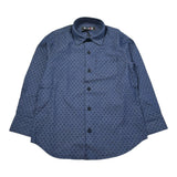 Ronnie Kay Camicia tinta unita con Fantasia Blu per Neonato RK1961N BLU RONNIE KAY 