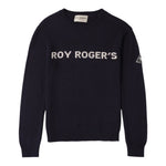 Roy Roger'S Maglia tinta unita Girocollo Blu per Bambino RF107X BLU ROY ROGER'S 