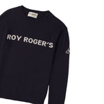 Roy Roger'S Maglia tinta unita Girocollo Blu per Bambino RF107X BLU ROY ROGER'S 