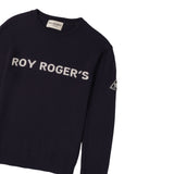 Roy Roger'S Maglia tinta unita Girocollo Blu per Bambino RF107X BLU ROY ROGER'S 