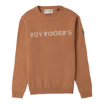 Roy Roger'S Maglia tinta unita Girocollo Cammello per Bambino RF107X CAMMELLO ROY ROGER'S 