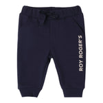 Roy Roger'S Pantalone Modello Tuta tinta unita con Stampa Blu per Neonato RF188X BLU ROY ROGER'S 