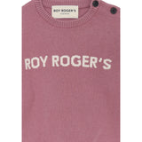 Roy Roger'S Maglia tinta unita Girocollo Rosa per Neonato RF190AX ROSA ROY ROGER'S 