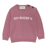 Roy Roger'S Maglia tinta unita Girocollo Rosa per Neonato RF190AX ROSA ROY ROGER'S 