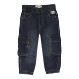 Roy Roger'S Jeans tinta unita con Elastico In Vita Blu per Neonato RF191 BLU ROY ROGER'S 