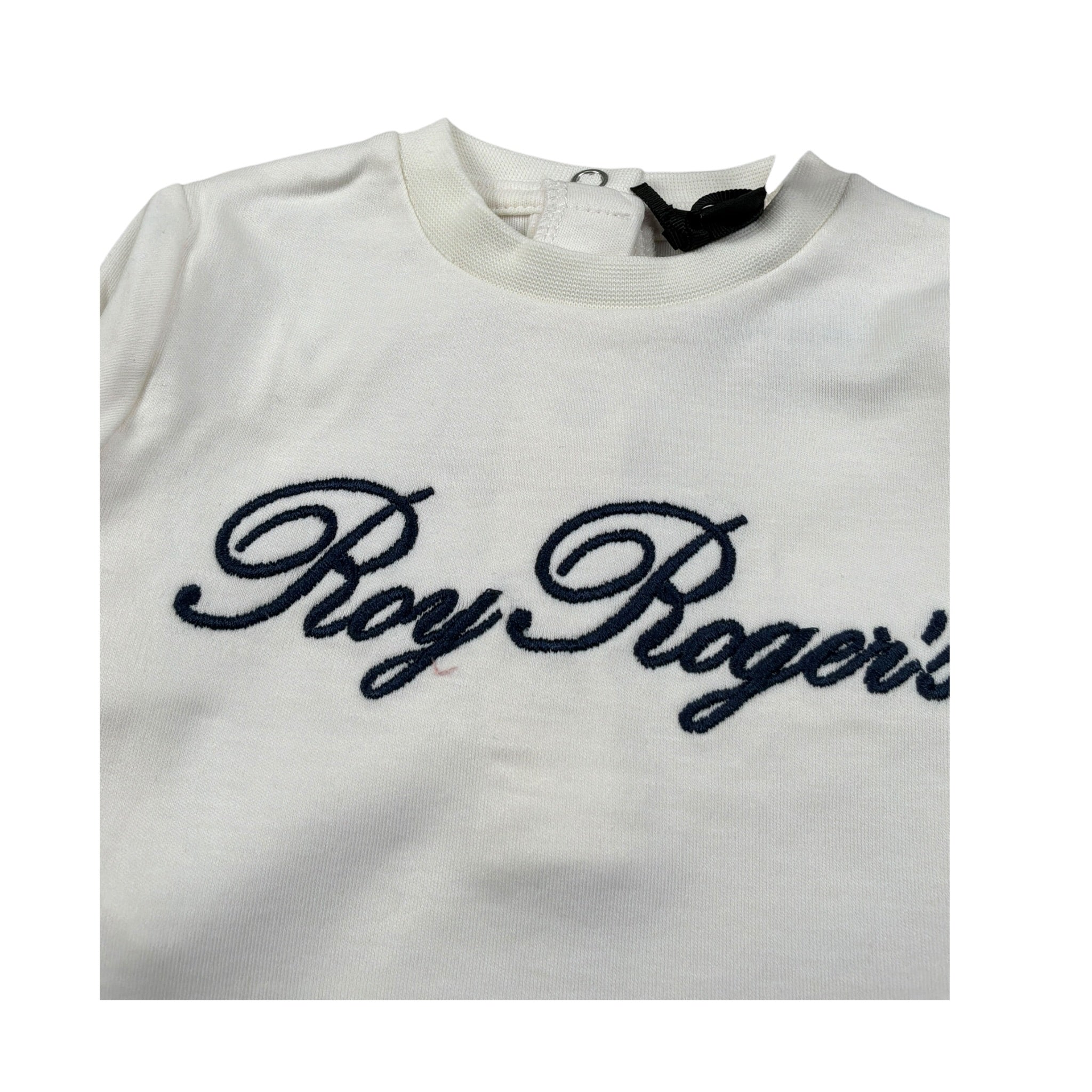 Roy Roger'S Completo 2 Pezzi Salopette-Shirt Blu per Neonata RF194A BLU ROY ROGER'S 