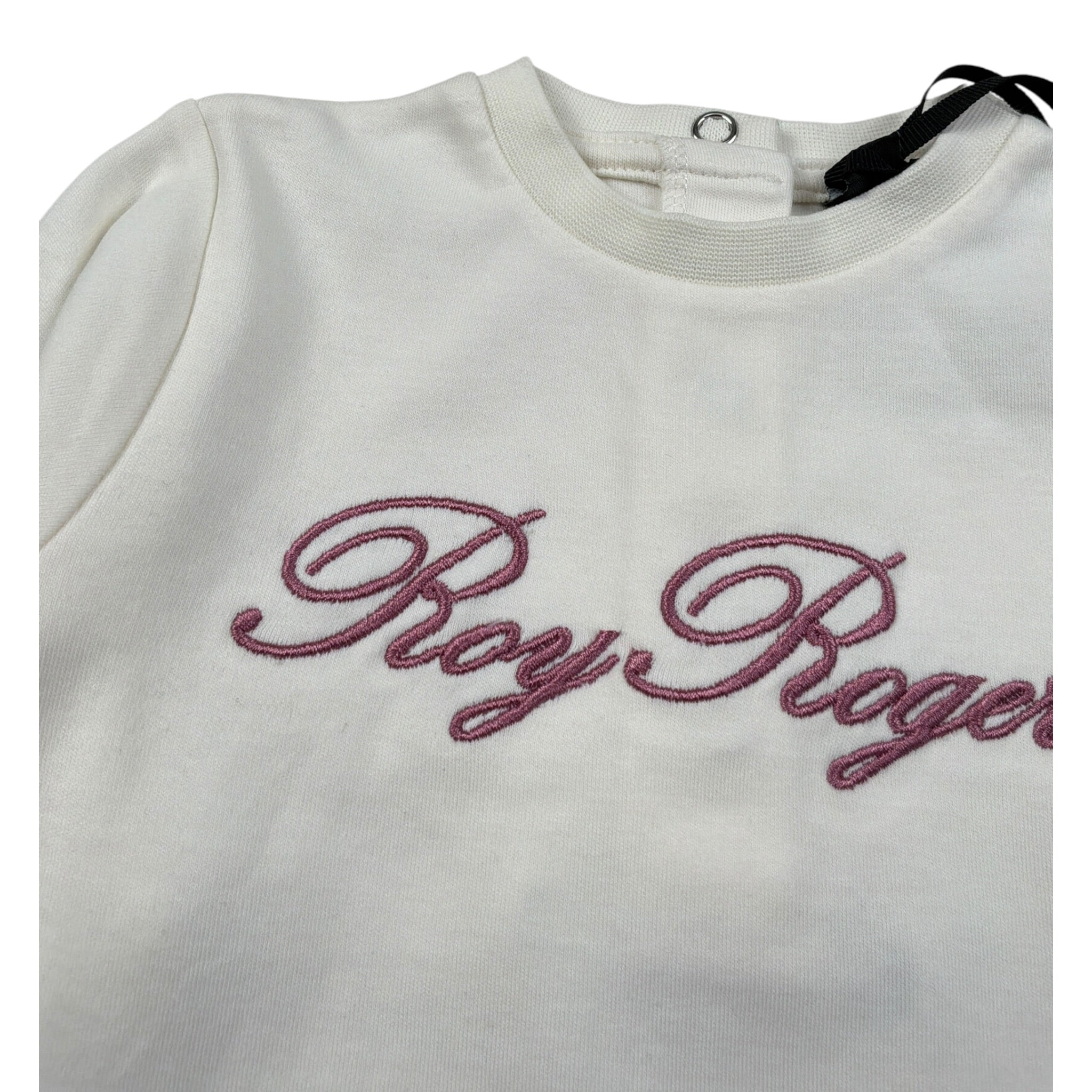 Roy Roger'S Completo 2 Pezzi Salopette-Shirt Blu per Neonata RF194 BLU ROY ROGER'S 
