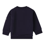 Roy Roger'S Felpa Chiusa Girocollo tinta unita con Logo Blu per Neonata RF195 BLU ROY ROGER'S 