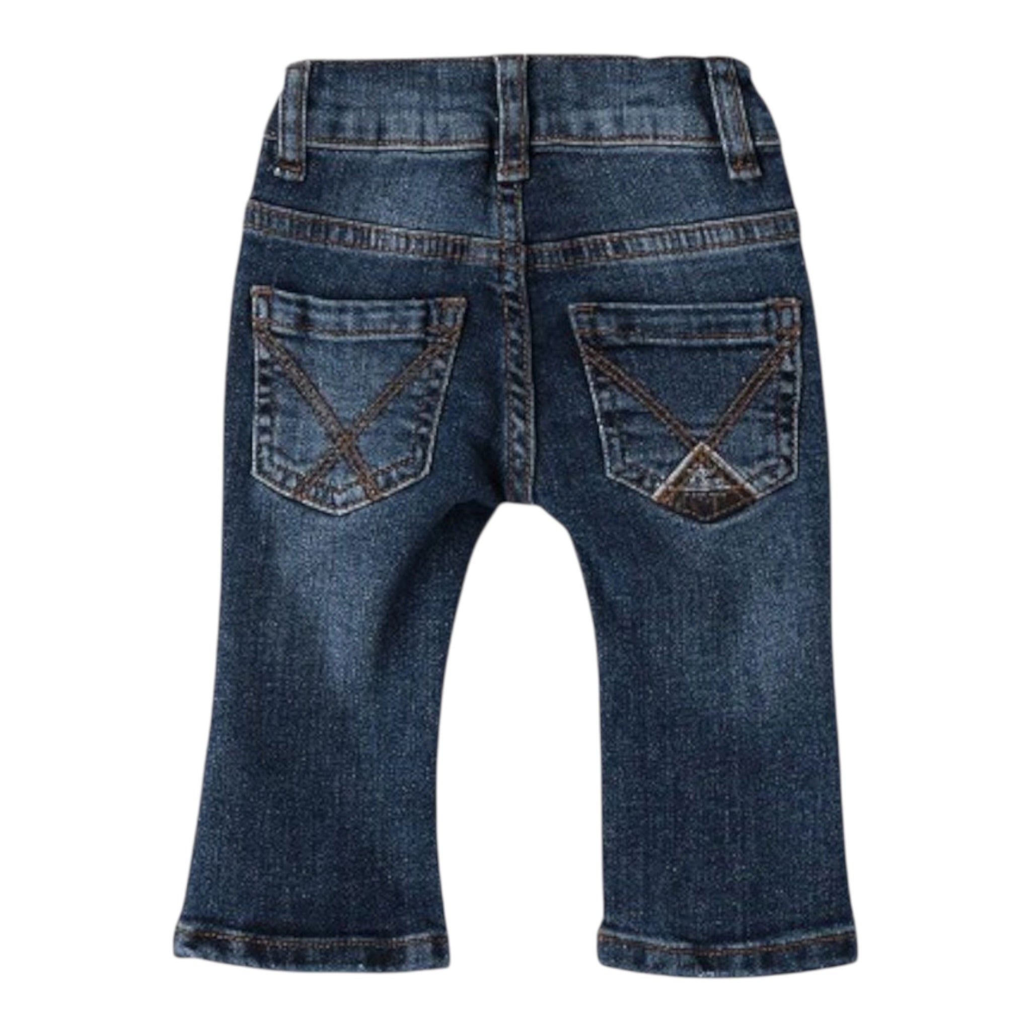 Roy Roger'S Jeans tinta unita con Girovita Regolabile Blu per Neonato RF196 BLU ROY ROGER'S 