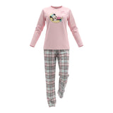 Saint Barth Completo 2Pz Pigiama Shirt-Pantalone Rosa per Bambina 00777G ROSA SAINT BARTH 