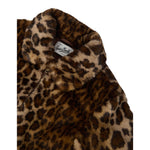 Saint Barth Pelliccia Stampa Fantasia Maculata Marrone per Bambina AVL003 MARRONE SAINT BARTH 
