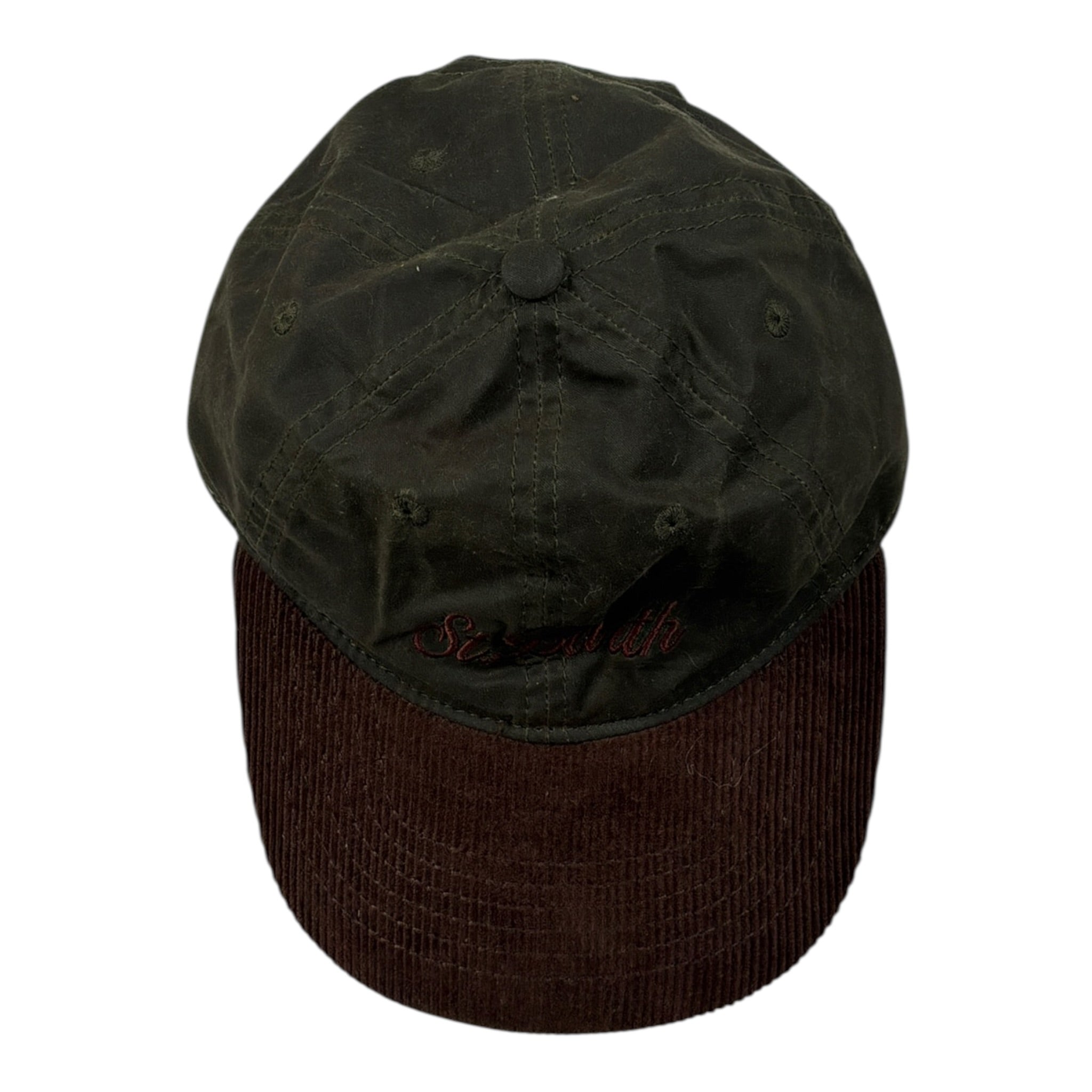 Saint Barth Cappello Modello Berretto tinta unita con Stampa Verde per Bambino BASEBALL5218 VERDE SAINT BARTH 