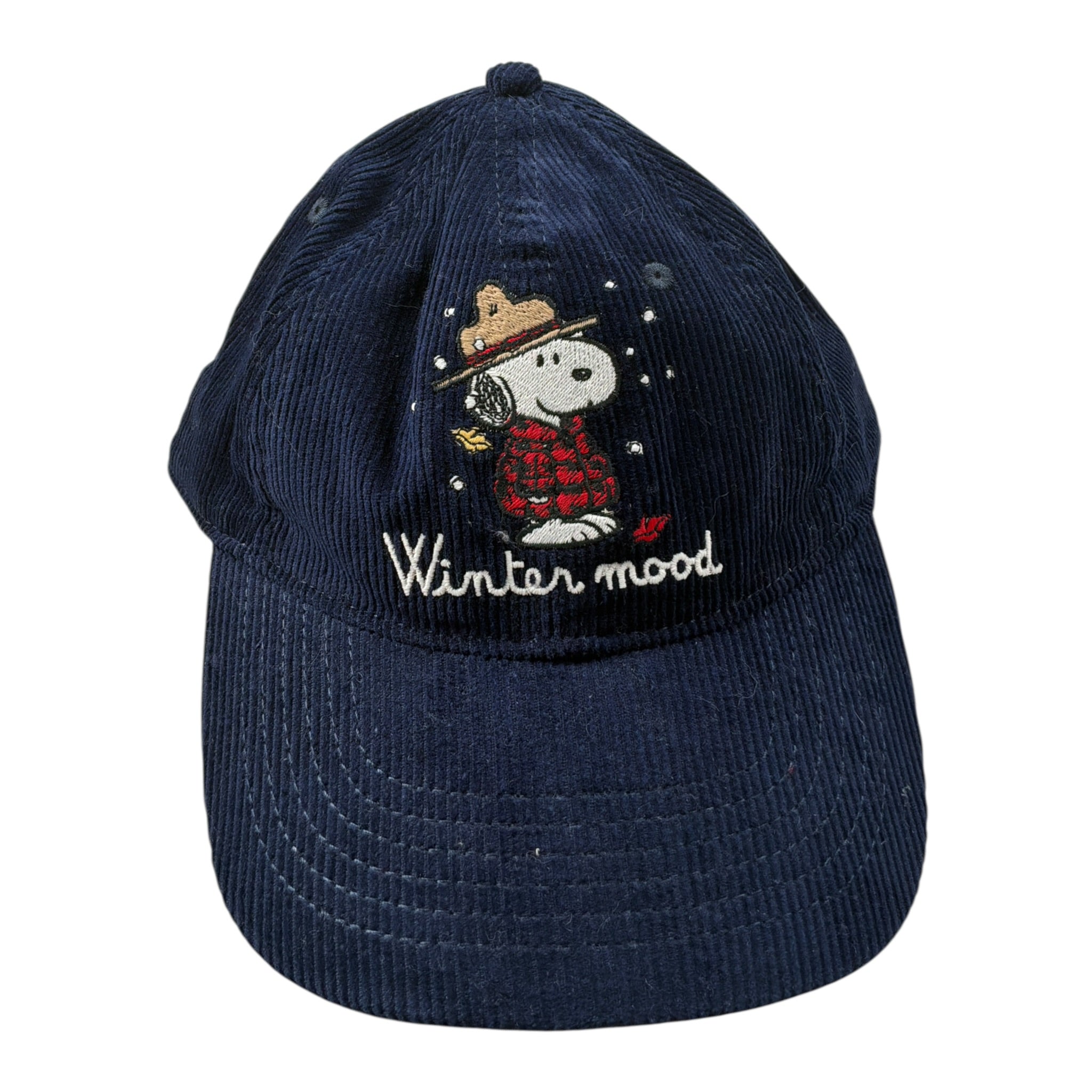 Saint Barth Cappello Modello Berretto tinta unita con Stampa Blu per Bambino BASEBALL BLU SAINT BARTH 