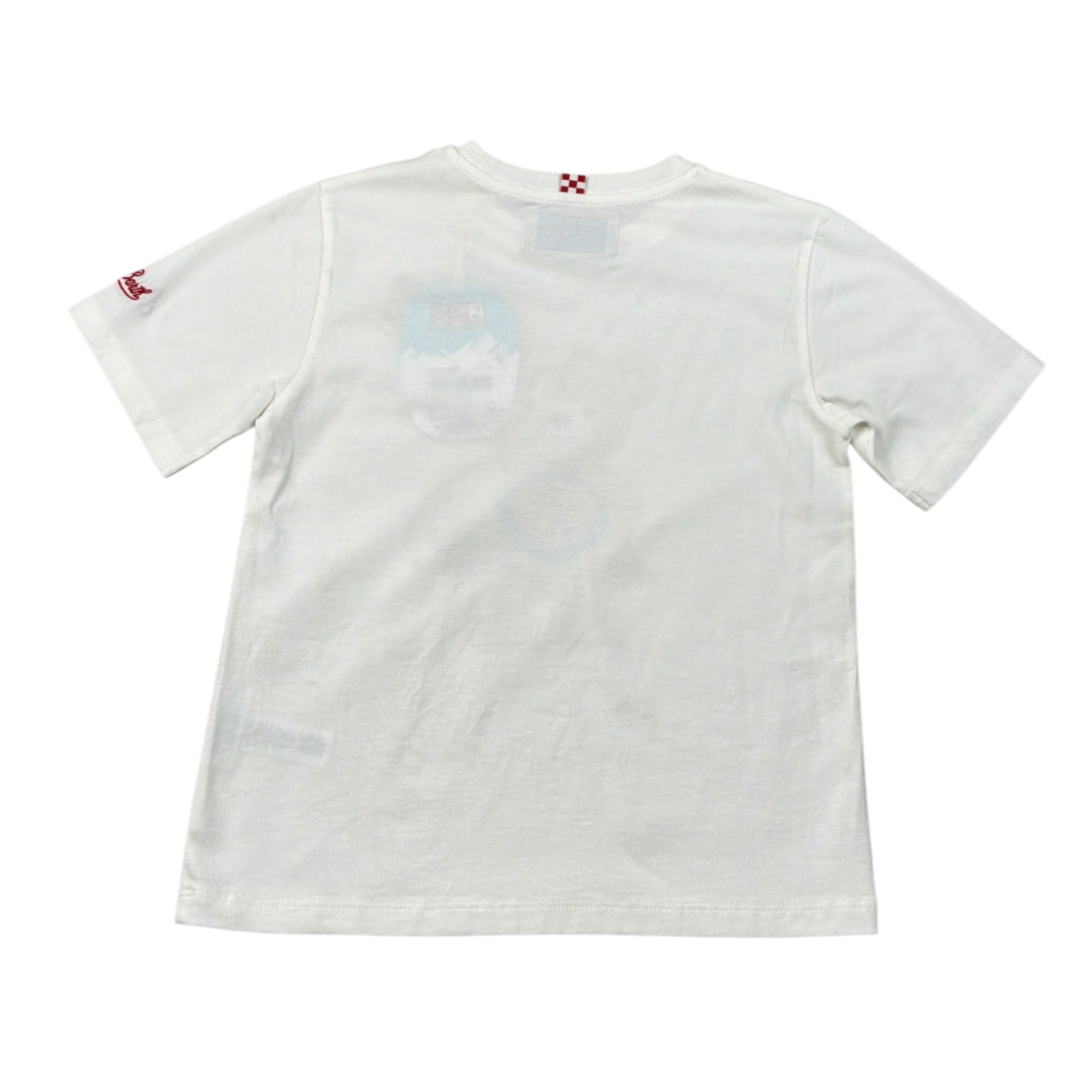 Saint Barth T-Shirt tinta unita con Stampa Bianco per Bambina BEARSUPHE BIANCO SAINT BARTH 