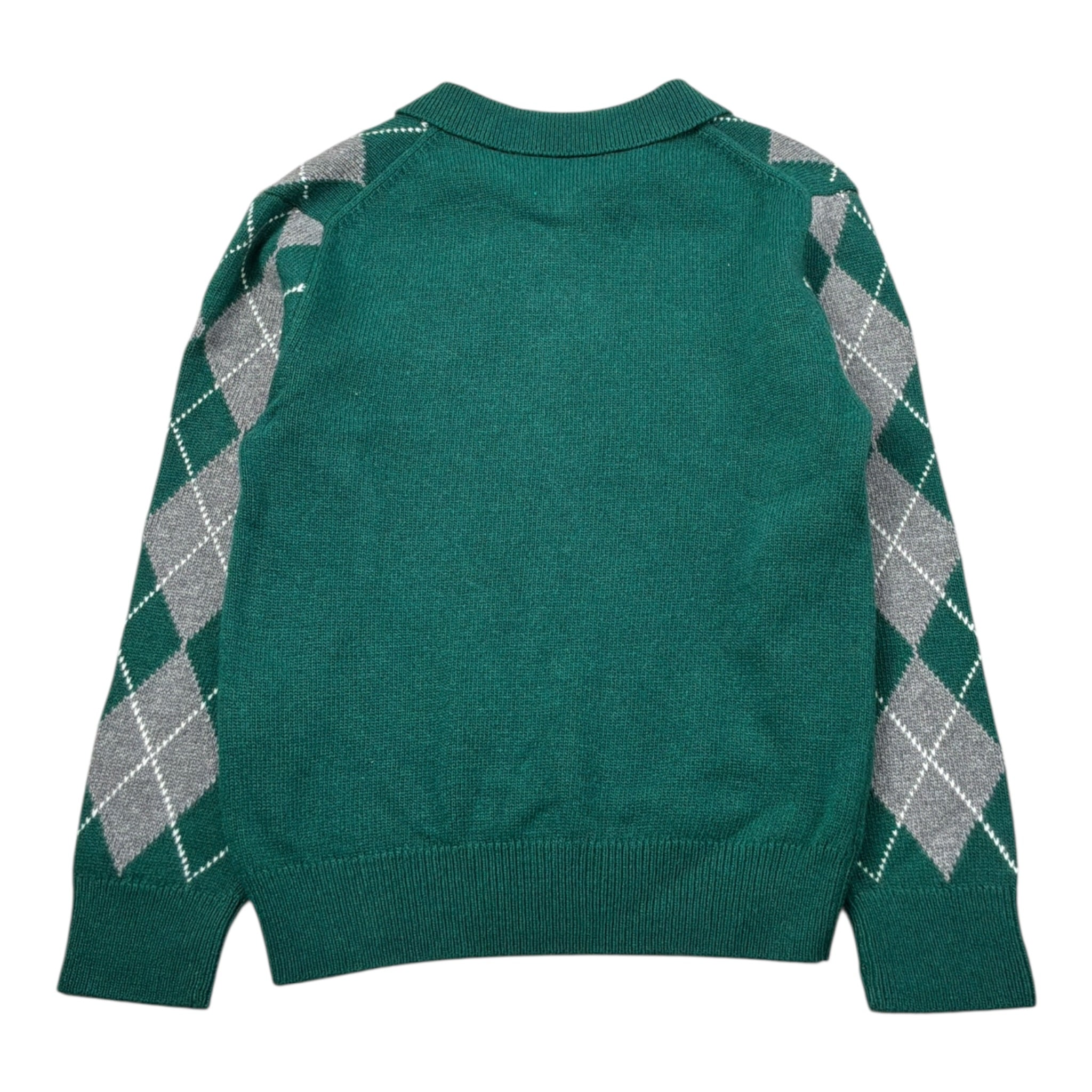 Saint Barth Maglia Bicolore con Stampa Rombo Grigio per Bambino BELMONT GRIGIO SAINT BARTH 