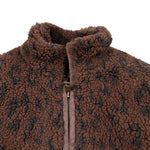 Saint Barth Giubbino Teddy tinta unita Fantasia Maculata Marrone per Bambina BERCY MARRONE SAINT BARTH 