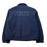 Saint Barth Giubbino tinta unita con Zip Blu per Bambino BIRDIEJR BLU SAINT BARTH 