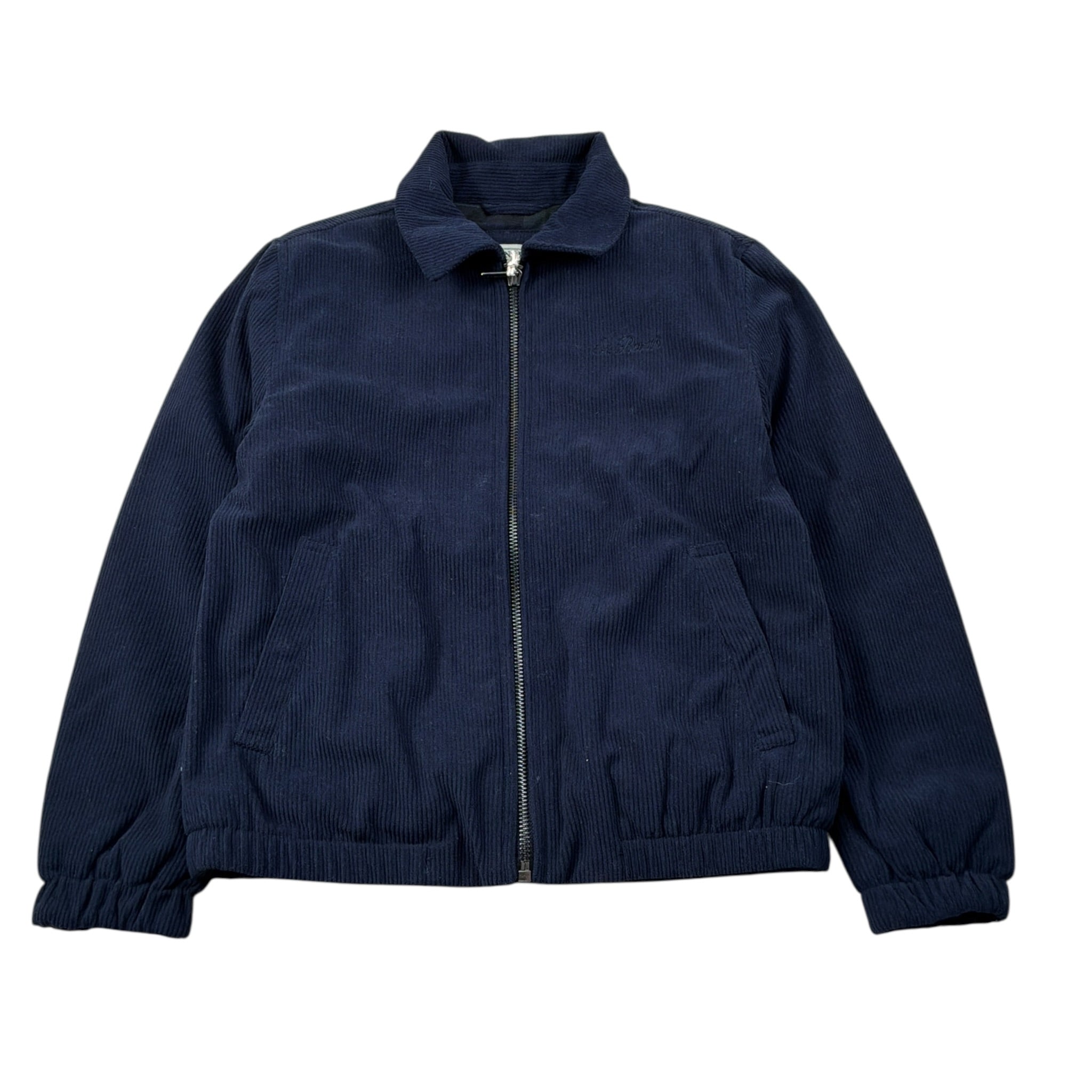 Saint Barth Giubbino tinta unita con Zip Blu per Bambino BIRDIEJR BLU SAINT BARTH 