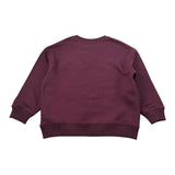 Saint Barth Felpa Girocollo tinta unita con Brillantini Bordeaux per Bambina BRIONYSB44 BORDEAUX SAINT BARTH 