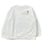 Saint Barth Felpa Girocollo tinta unita con Stampa Bianco per Bambina BRIONYSNOOPY BIANCO SAINT BARTH 