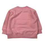 Saint Barth Felpa Girocollo tinta unita con Stampa Rosa per Bambina BRIONYTRUDI ROSA SAINT BARTH 