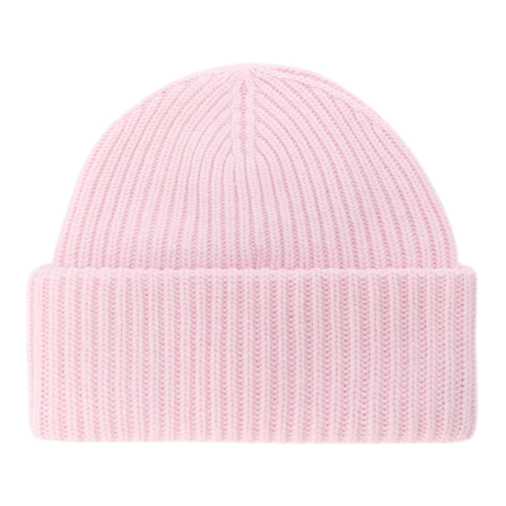 Saint Barth Cappello tinta unita con Ricamo Rosa per Bambina BRR0001 ROSA SAINT BARTH 