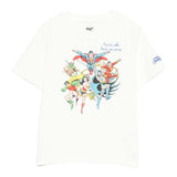Saint Barth T-Shirt Girocollo tinta unita con Stampa Bianco per Bambino CAM000100865I BIANCO SAINT BARTH 
