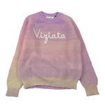 Saint Barth Maglia Girocollo tinta unita con Stampa Rosa per Bambina CELLY ROSA SAINT BARTH 