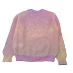 Saint Barth Maglia Girocollo tinta unita con Stampa Rosa per Bambina CELLY ROSA SAINT BARTH 