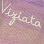 Saint Barth Maglia Girocollo tinta unita con Stampa Rosa per Bambina CELLY ROSA SAINT BARTH 
