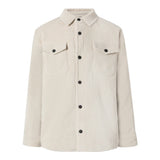 Saint Barth Giubbino Modello Camicia con Bottoni Beige per Bambino CHALET BEIGE SAINT BARTH 