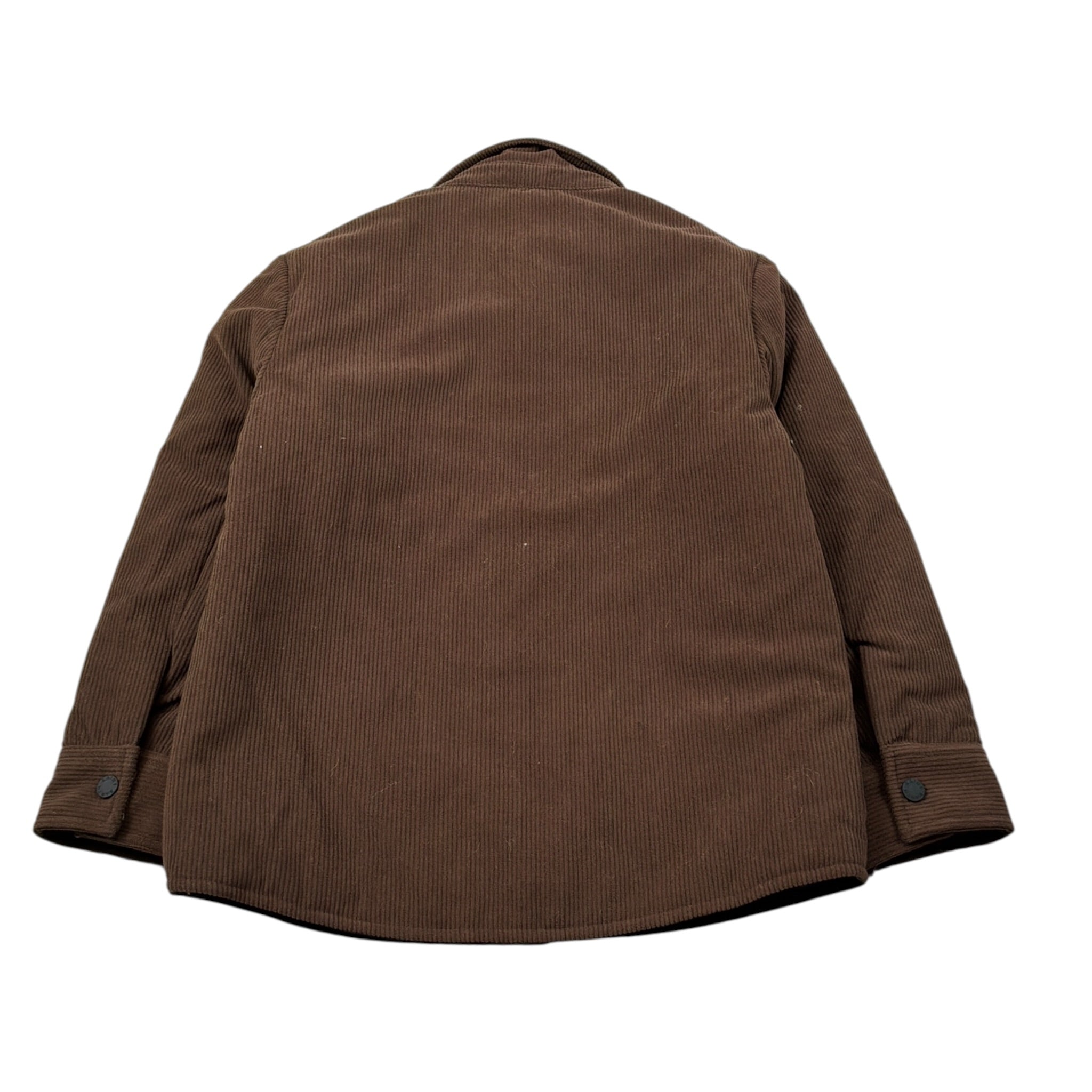 Saint Barth Giubbino Modello Camicia con Bottoni Marrone per Bambino CHALETX MARRONE SAINT BARTH 
