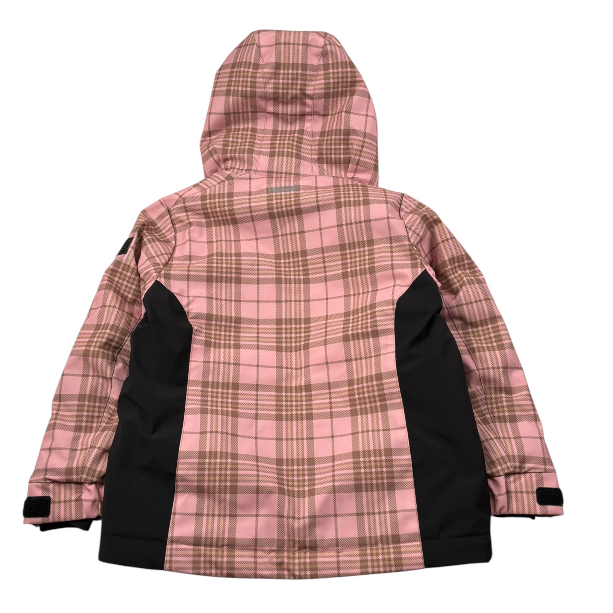 Saint Barth Giubbino Neve tinta unita con Zip E Cappuccio Rosa per Bambina CHAVANETTE ROSA SAINT BARTH 