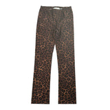 Saint Barth Leggins tinta unita con Fantasia Maculata Marrone per Bambina CLASSIC MARRONE SAINT BARTH 