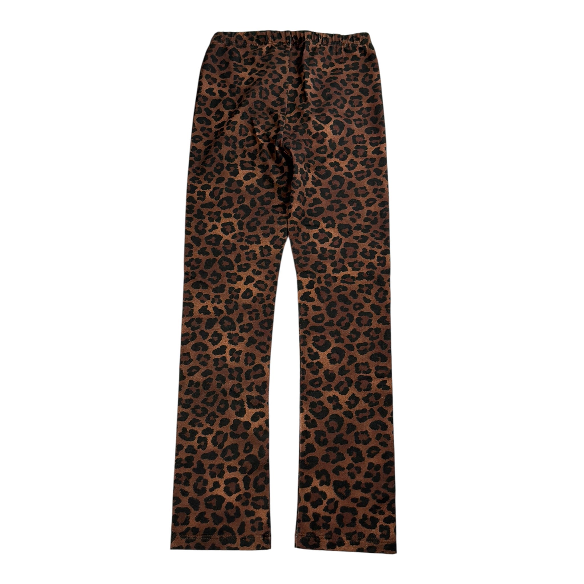Saint Barth Leggins tinta unita con Fantasia Maculata Marrone per Bambina CLASSIC MARRONE SAINT BARTH 