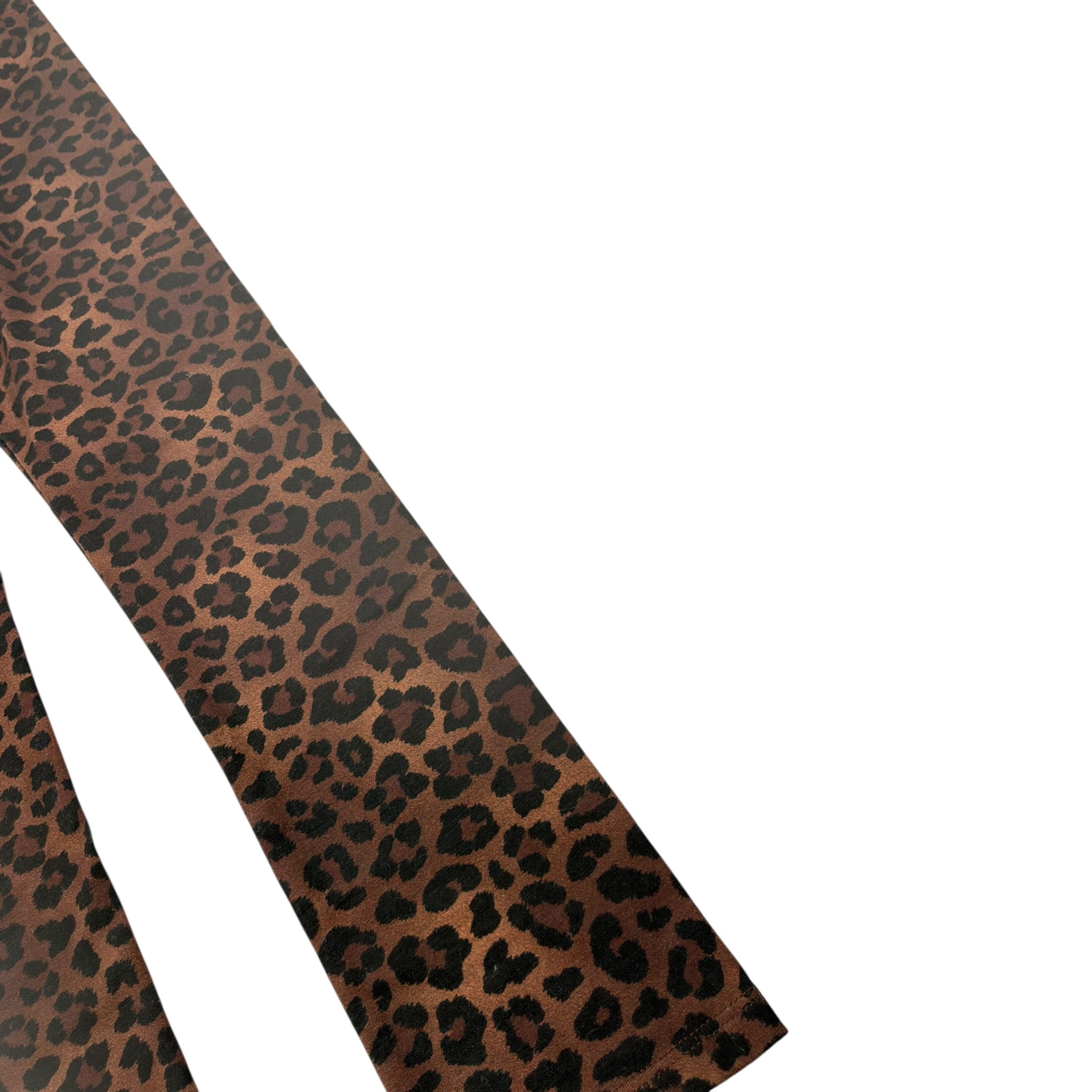 Saint Barth Leggins tinta unita con Fantasia Maculata Marrone per Bambina CLASSIC MARRONE SAINT BARTH 