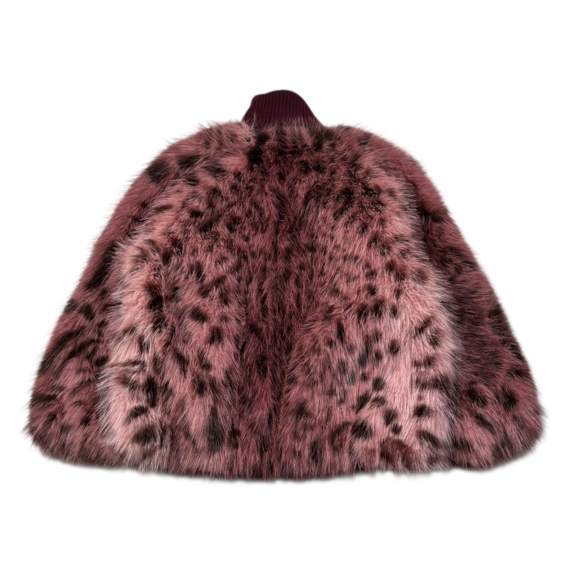 Saint Barth Pelliccia tinta unita Bordeaux per Bambina DIDAJR BORDEAUX SAINT BARTH 