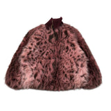 Saint Barth Pelliccia tinta unita Bordeaux per Bambina DIDAJR BORDEAUX SAINT BARTH 