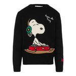 Saint Barth Maglia tinta unita con Stampa Nero per Bambino DOU000100326I NERO SAINT BARTH 