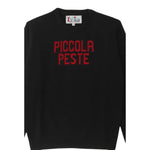 Saint Barth Maglia tinta unita con Stampa Nero per Bambino DOU000101612I NERO SAINT BARTH 