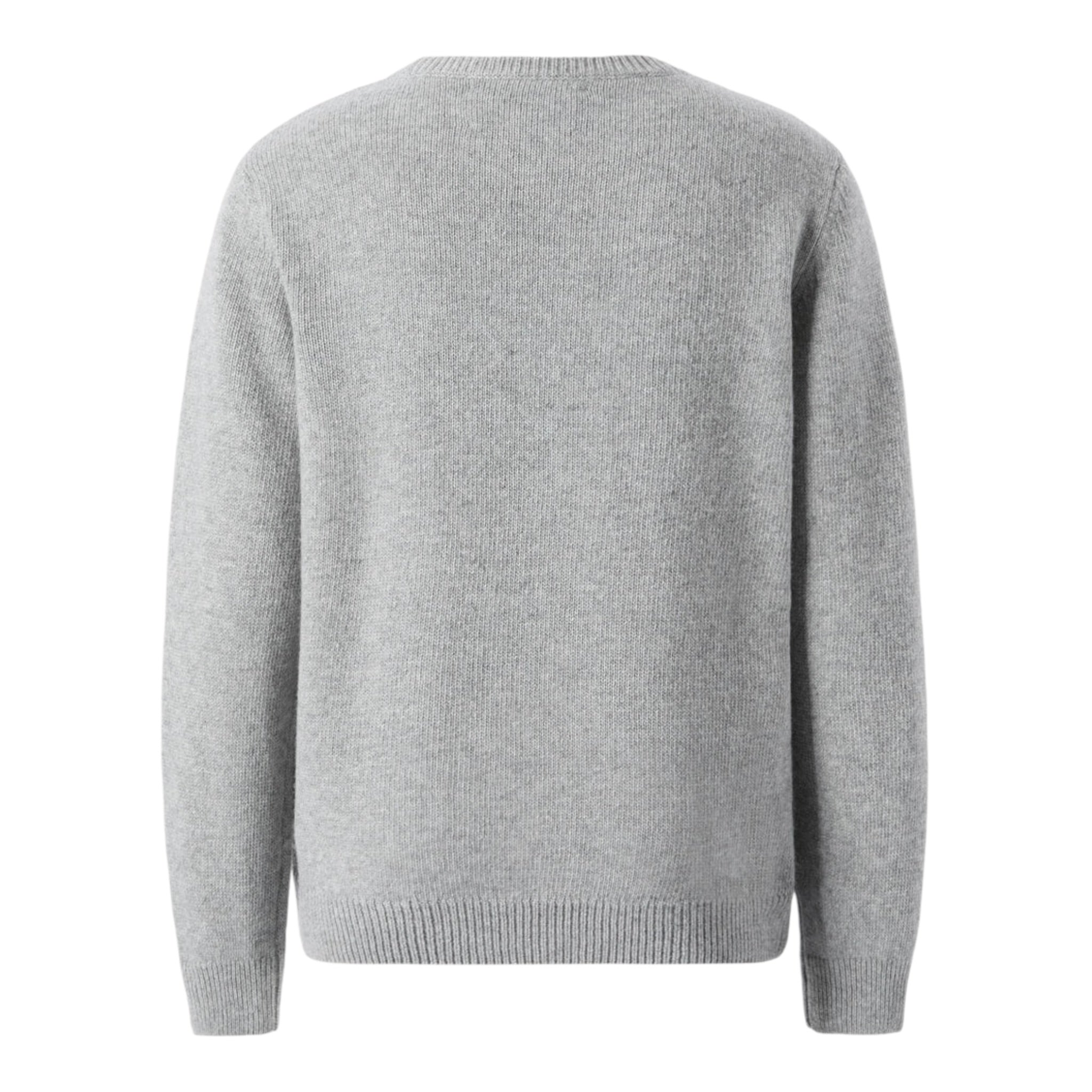 Saint Barth Maglia tinta unita con Stampa Grigio per Bambino DOU000101629I GRIGIO SAINT BARTH 
