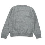 Saint Barth Maglia tinta unita con Stampa Grigio per Bambino DOU000102557I GRIGIO SAINT BARTH 
