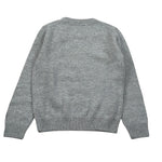 Saint Barth Maglia tinta unita con Stampa Grigio per Bambino DOU000102557IX GRIGIO SAINT BARTH 