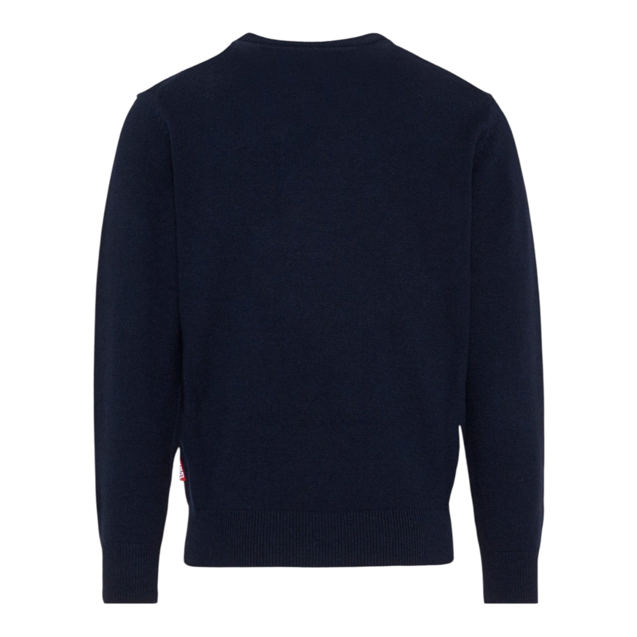 Saint Barth Maglia Girocollo tinta unita Blu per Bambino DOU001024531 BLU SAINT BARTH 