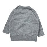 Saint Barth Maglia tinta unita con Ricamo Grigio per Neonato DOUGLASS GRIGIO SAINT BARTH 