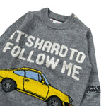 Saint Barth Maglia tinta unita con Ricamo Grigio per Neonato DOUGLASS GRIGIO SAINT BARTH 