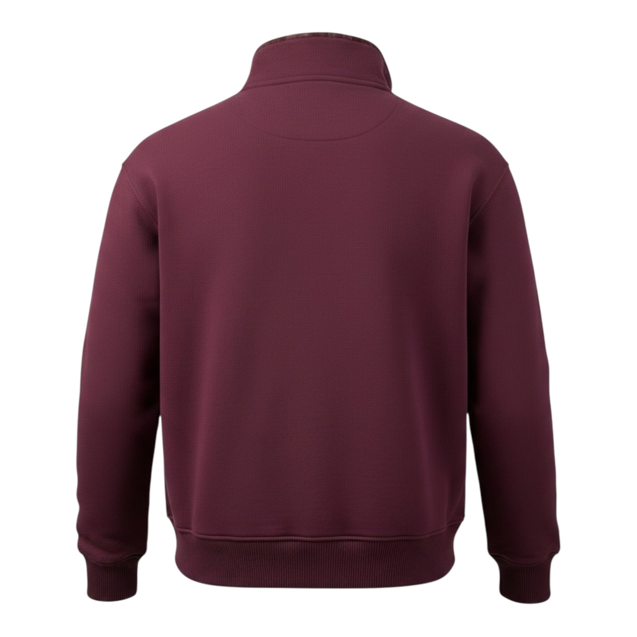 Saint Barth Felpa tinta unita con Colletto Bordeaux per Bambino ELIADEJRT BORDEAUX SAINT BARTH 