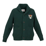 Saint Barth Cardigan tinta unita con Stampa Verde per Bambino GLASGLOW VERDE SAINT BARTH 