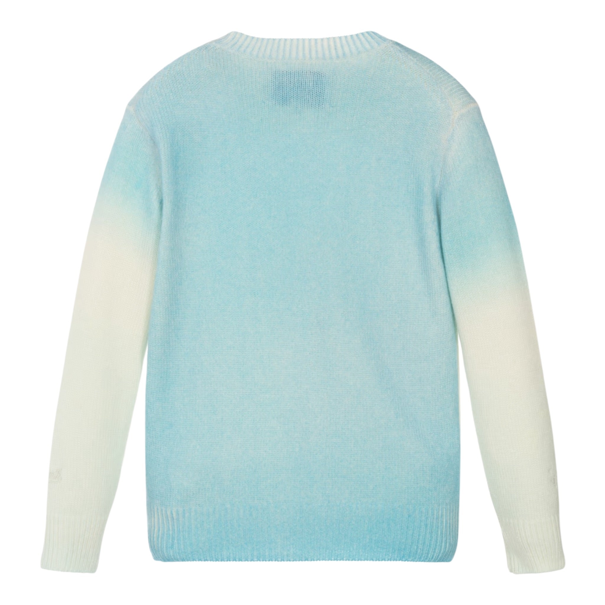 Saint Barth Maglia Girocollo Bicolore con Ricami Azzurro per Bambino GOOFY AZZURRO SAINT BARTH 